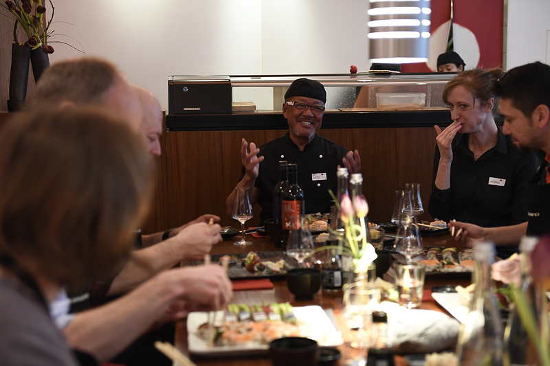 Sushi Kurs für Fortgeschrittene in München im Sushi Restaurant Sushiya