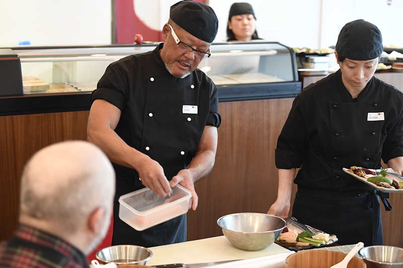 Sushi Kurs für Fortgeschrittene in München im Sushi Restaurant Sushiya