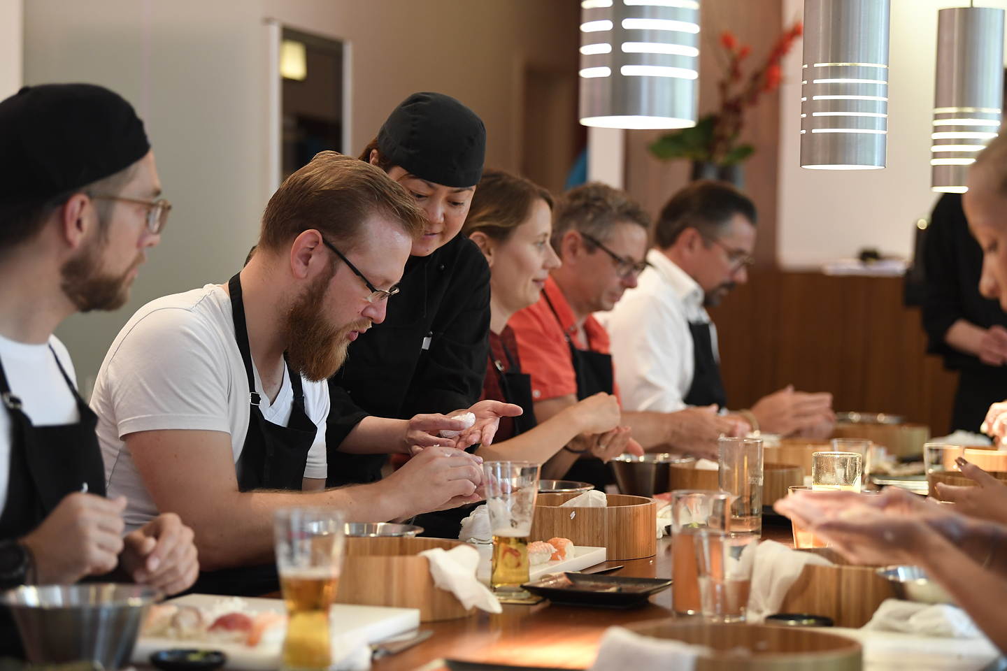 Sushi beginners course at Sushiya Sushi Restaurant Munich