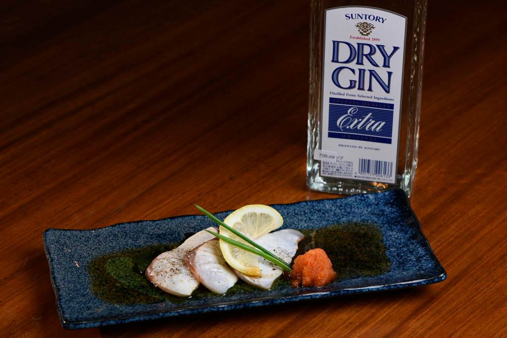 Sushiya Sushi Restaurant japanisches Gin Tasting mit Essen