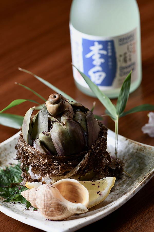 鮨屋 ミュンヘン店で日本酒の試飲