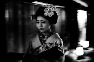 Bild einer japanischen Frau