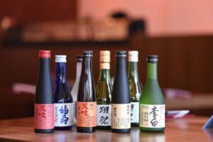 鮨屋 ミュンヘン店で日本酒の試飲