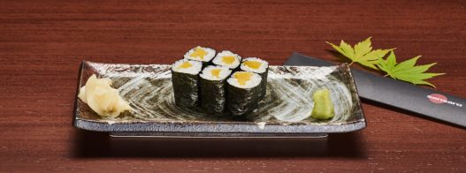 Takuan-Maki - Hosomaki mit japanischem Rettich