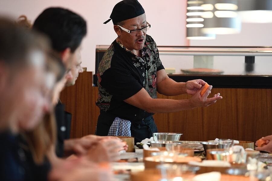 Sushi course at Sushiya Sushi Restaurant Munich