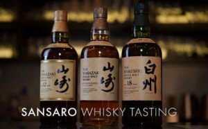 japanisches Whisky Tasting München im Sushi Restaurant Sushiya